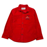 SAINT BARTH camicia tinta unita con stampa Rosso per Bambino SEEF003 ROSSO SAINT BARTH 