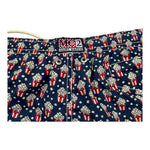 Saint Barth Costume Tinta Unita con Stampa Popcorn per Bambino JEA0004 BLU SAINT BARTH 