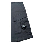 C.P. Company Bermuda Tinta Unita con Girovita Regolabile per Bambino CMQ005 NERO C.P. COMPANY 