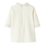 IL GUFO abito tinta unita con colletto pelliccia Bianco per Neonata A24VL579M4022 BIANCO IL GUFO 