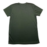 Brian Rush T-Shirt Girocollo Tinta Unita Verde Per Bambino