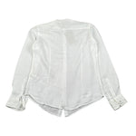 Manuel Ritz Camicia tinta unita con Colletto Coreano Bianco per Bambino MR2104 BIANCO MANUEL RITZ 