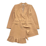 HATE LOVE abito tinta unita modello giacca Beige per Bambina OJDR00488 BEIGE HATE LOVE 