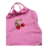 Moschino Costume Intero Tinta Unita con Stampa per Neonata MBL00G ROSA MOSCHINO 