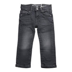 GUESS jeans tinta unita con girovita regolabile Nero per Neonato N4YA07D4KC0 NERO GUESS 