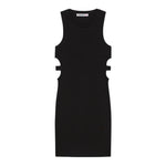 Patrizia Pepe Abito Giromanica tinta unita Nero per Bambina 7A0544X NERO PATRIZIA PEPE 