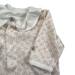 Petit Bateau Tutina Manica Lunga Tinta Uita Stampa Fantasia Panna per Neonata A09G701420 PANNA PETIT BATEAU 