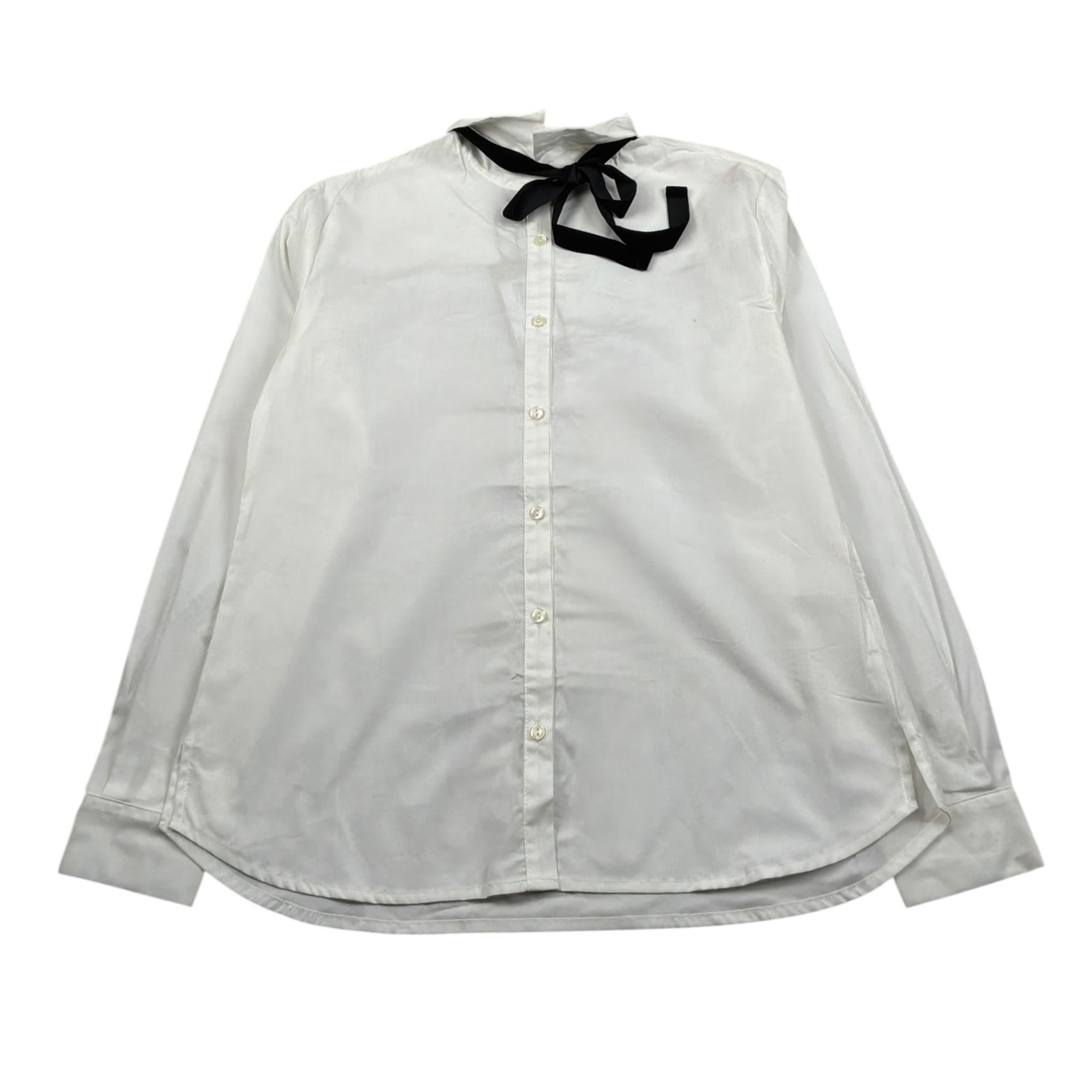 Dixie Camicia Manica Lunga tinta unita Bianco per Bambina 00316 BIANCO DIXIE 