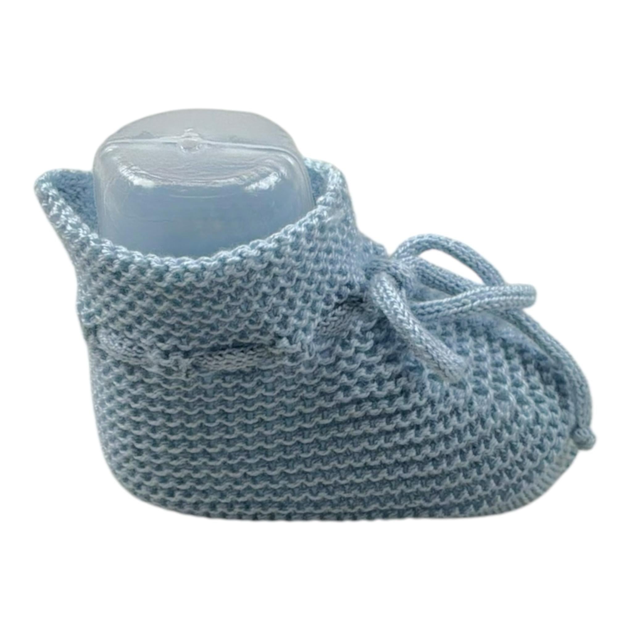 Mac Ilusio'N Babbucce Tinta Unita per Neonato PA50M AZZURRO MAC ILUSIO'N 