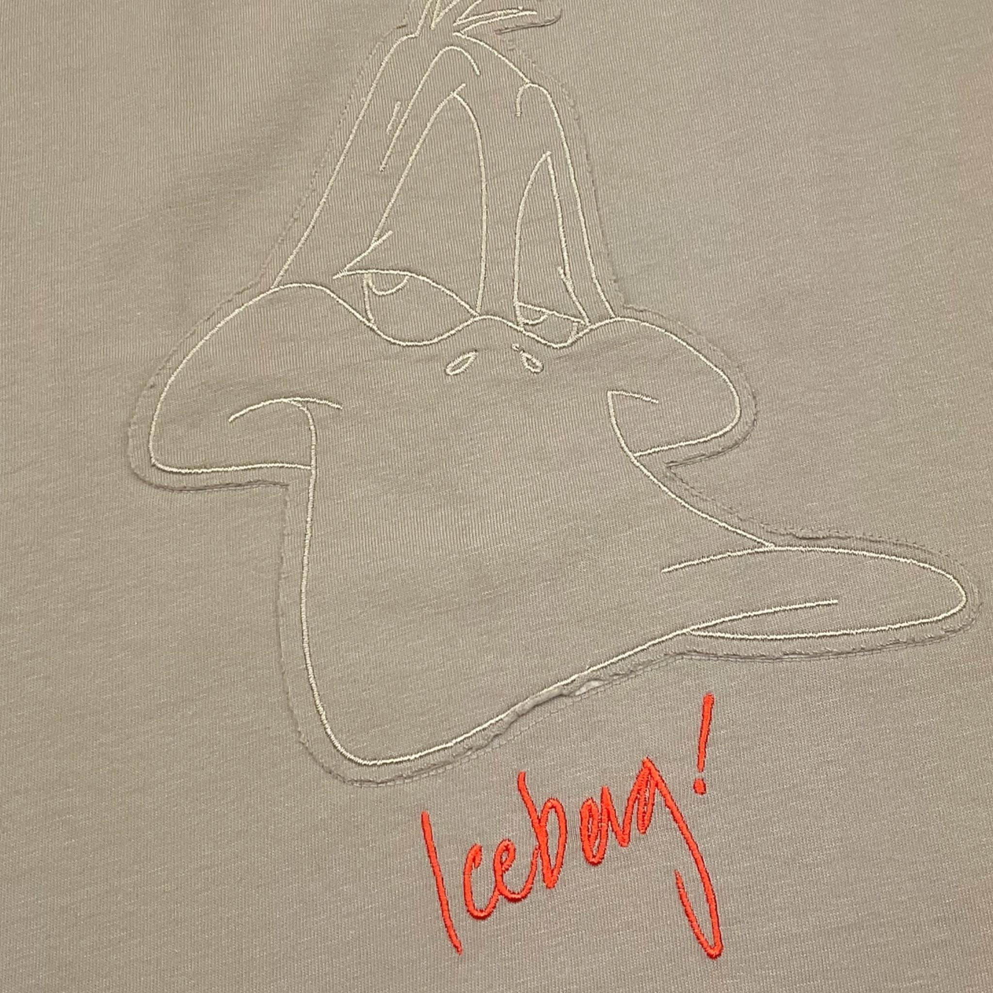 Iceberg T-Shirt Girocollo Tinta Unita per Bambino TSICE5117JX FANGO ICEBERG 