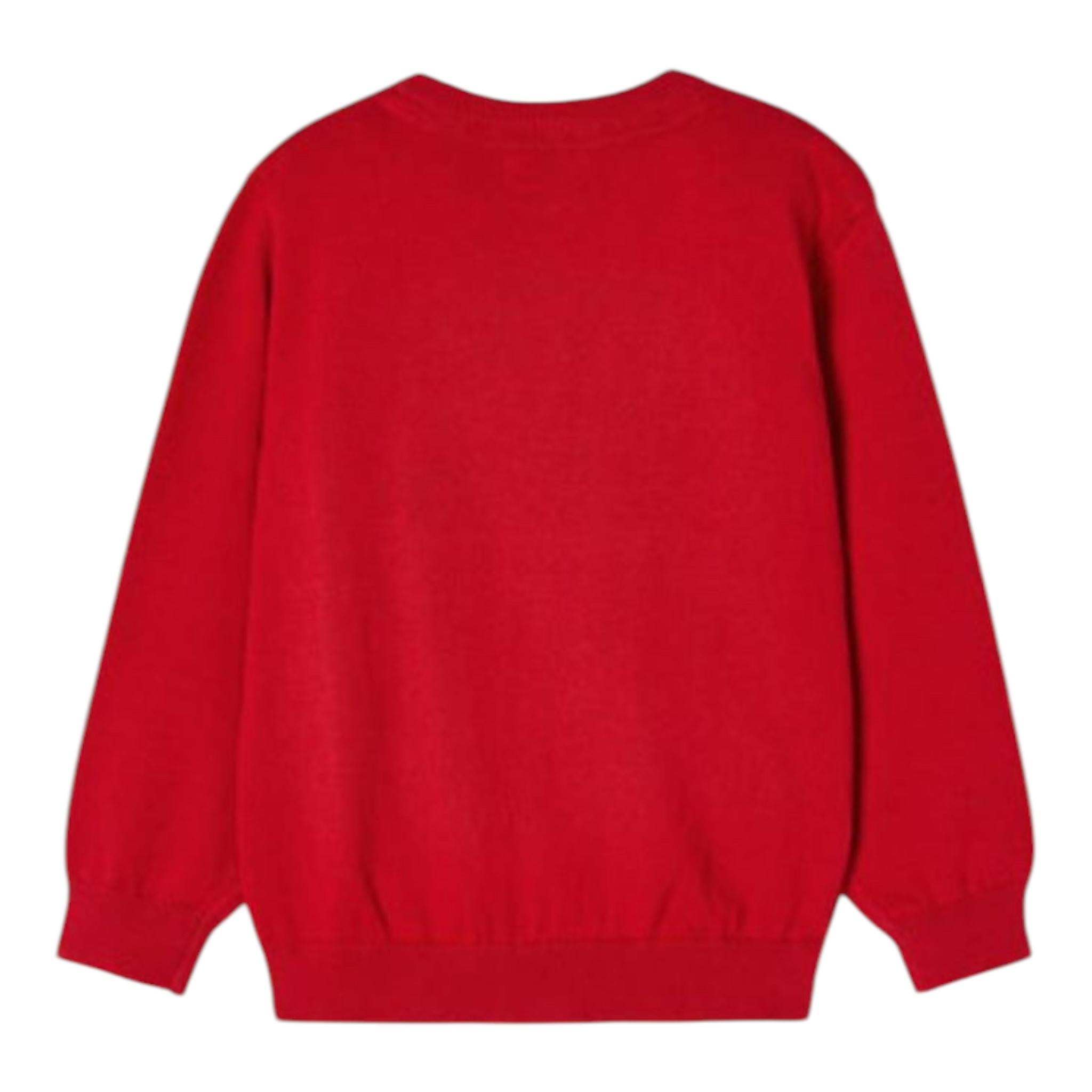 MAYORAL maglia girocollo tinta unita Rosso per Bambino 323 ROSSO MAYORAL 