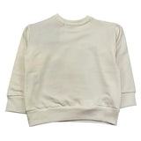 NEVER TOO felpa chiusa girocollo tinta unita Panna per Neonato NT2184N PANNA NEVER TOO 