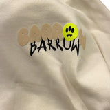 BARROW KIDS felpa tinta unita con cappuccio e stampa Beige per Bambina F4BKJGHS143 BEIGE BARROW KIDS 