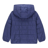 Guess Giubbino Tinta Unita con Cappuccio per Neonato H4BT03WCFM0 BLU GUESS 