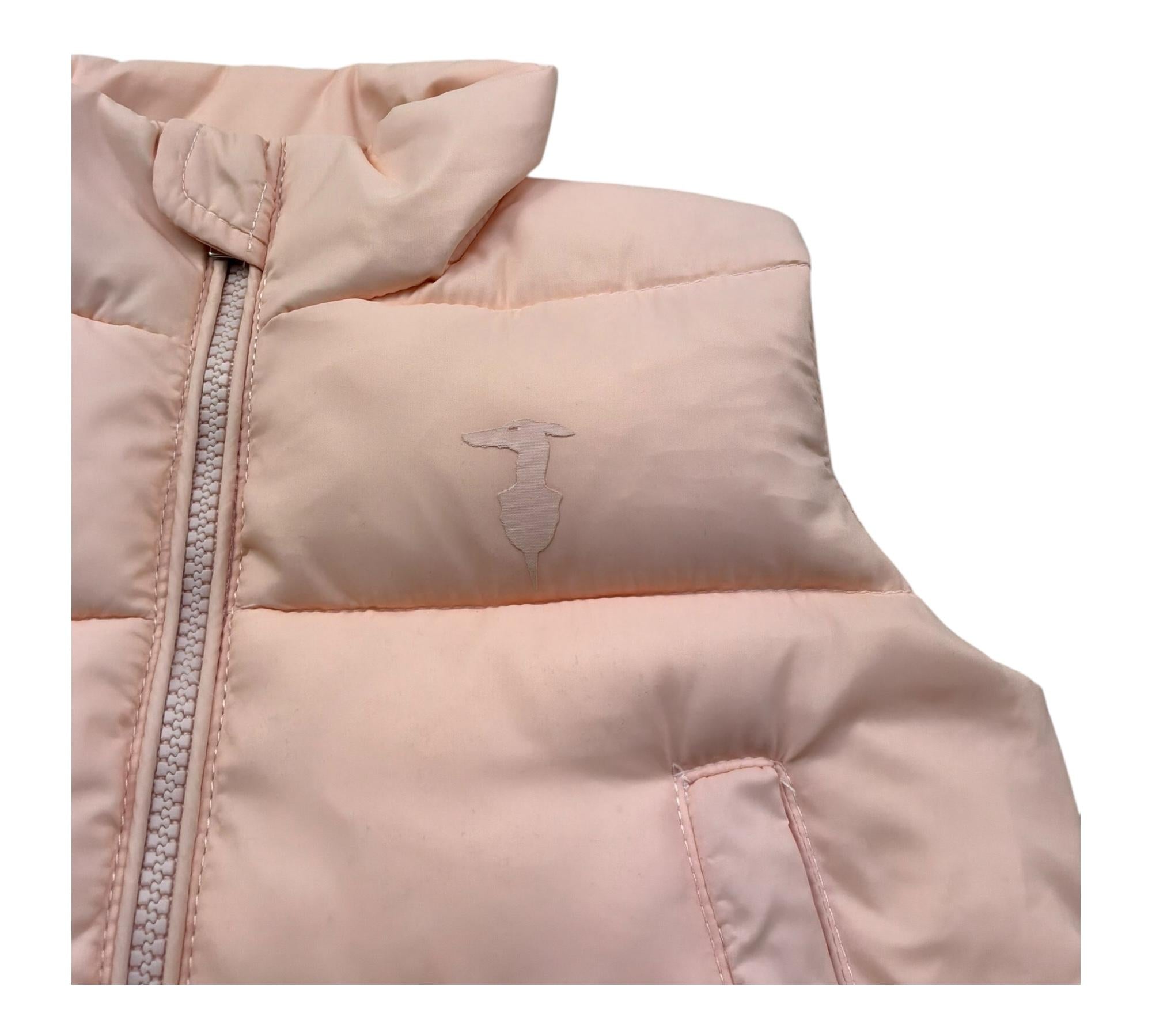 Trussardi Smanicato Tinta Unita con Logo per Bambina TGP26008PI ROSA TRUSSARDI 