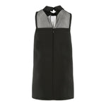 Elisabetta Franchi Abito Giromanica Tinta Unita con Brillantini per Bambina EFAB618X NERO ELISABETTA FRANCHI 
