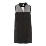 Elisabetta Franchi Abito Giromanica Tinta Unita con Brillantini per Bambina EFAB618X NERO ELISABETTA FRANCHI 
