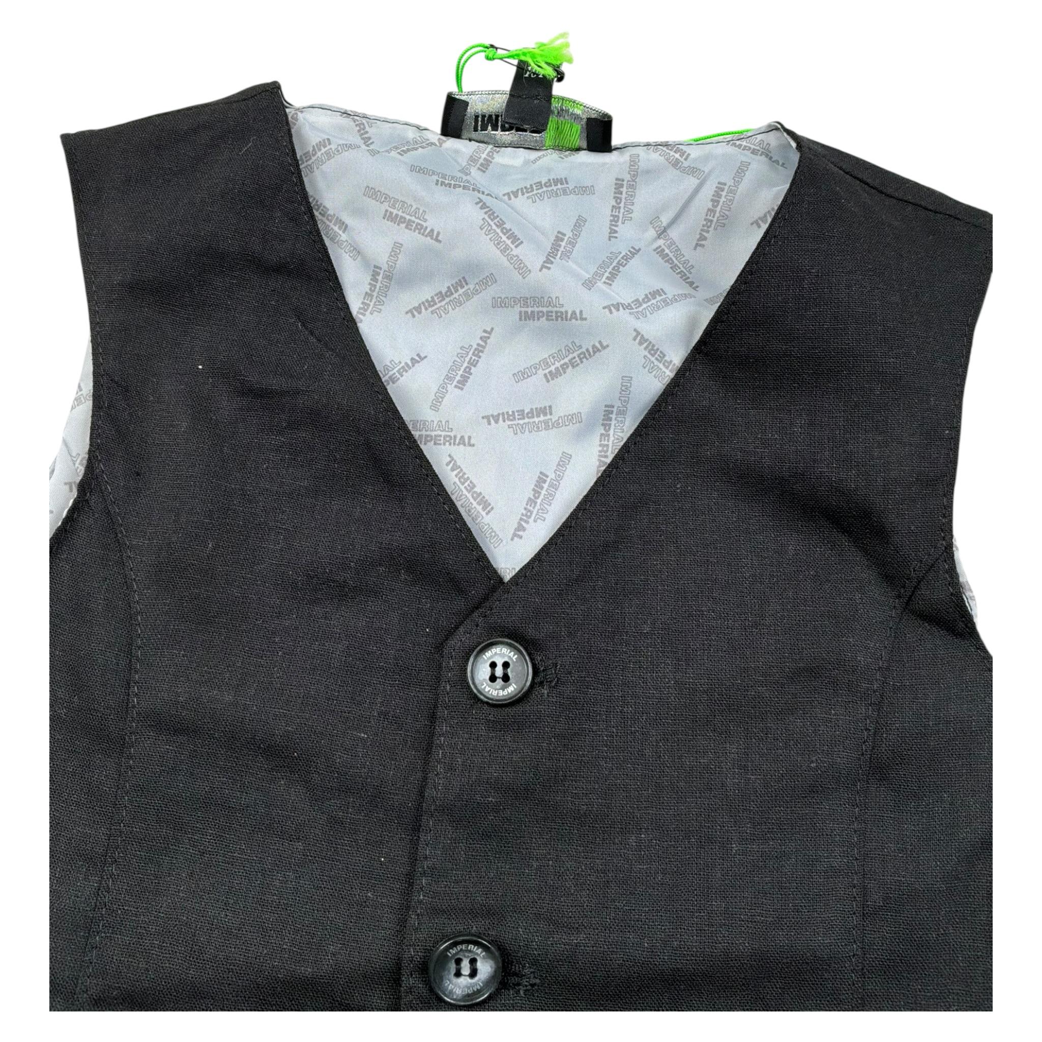 Imperial Gilet Tinta Unita per Bambino JH11302B75 NERO IMPERIAL 