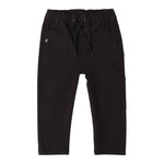 Sarabanda Pantalone tinta unita con Elastico In Vita Nero per Bambino 0B031J NERO SARABANDA 
