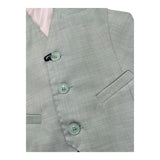 Manuel & Frank Gilet Tinta Unita per Bambino MF5296B VERDE MANUEL & FRANK 