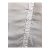 Wedoble Body Camicia Mezza Manica Tinta Unita Bianco Per Neonato