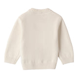 MINI BANDA maglia girocollo tinta unita Panna per Neonato 3A666 PANNA MINI BANDA 