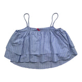 Liu Jo Top Bretelline Tinta Unita Azzurro Per Bambina