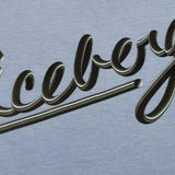 Iceberg T-Shirt Girocollo Tinta Unita con Logo per Bambino TSICE5101BXJ AZZURRO ICEBERG 