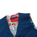 Daniele Alessandrini Gilet tinta unita Blu per Neonato 1296B00012 BLU DANIELE ALESSANDRINI 