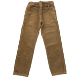 MANUEL RITZ pantalone tinta unita cn elastico in vita in velluto Cammello per Bambino MR2237 CAMMELLO MANUEL RITZ 