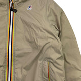 K-WAY giubbino tinta unita con zip e logo Verde per Bambino K3132SW VERDE K-WAY 