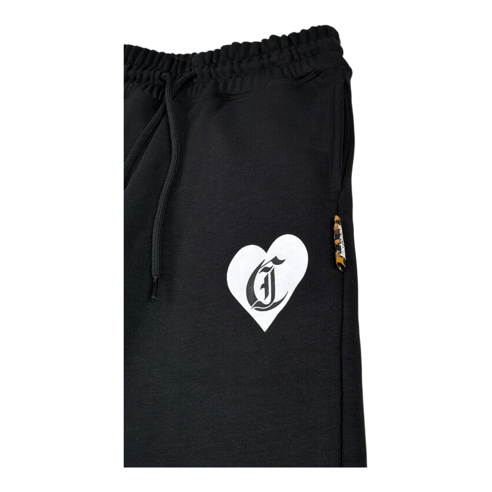 Just Cavalli Pantalone Tuta Tinta Unita Modello Palazzo per Bambina JGP26004PA NERO JUST CAVALLI 