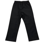 DANIELE ALESSANDRINI pantalone tinta unita con logo Nero per Bambino 1291P00043X NERO DANIELE ALESSANDRINI 