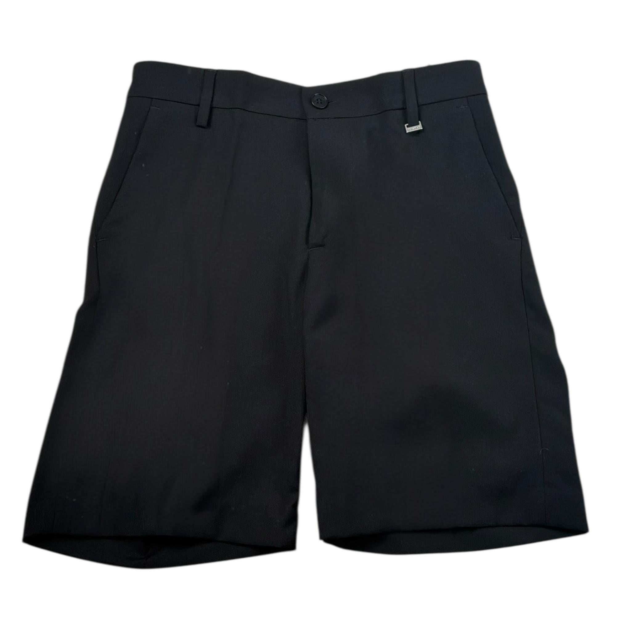 I'M Brian Bermuda Tinta Unita con Girovita Regolabile per Bambino BE3259JX NERO I'M BRIAN 