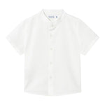 Mayoral Camicia Tinta Unita Mezza Manica per Neonato 1110 BIANCO MAYORAL 
