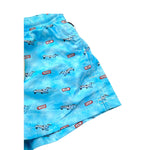 Saint Barth Costume Modello Boxer Tinta Unita con Stampa per Bambino 01058L AZZURRO SAINT BARTH 