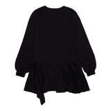 DSQUARED2 abito tinta unita girocollo con billantini Nero per Bambina DQ2673 NERO DSQUARED2 