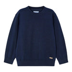 MAYORAL maglia girocollo tinta unita Blu per Bambino 323X BLU MAYORAL 