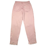 Liu Jo Pantalone Tinta Unita Con Strappi E Girovita Regolabile Rosa Per Bambina