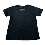 Move T-Shirt Girocollo tinta unita con Stampa Nero per Bambino TSALL NERO MOVE 
