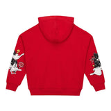 Iceberg Felpa Tinta Unita con Cappuccio E Stampa per Bambino MFICE5105JX ROSSO ICEBERG 