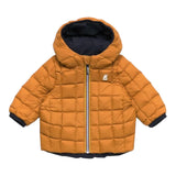 K-WAY giubbino reversibile con zip e cappuccio bicolore Giallo/blu per Neonato K7132PWOXX GIALLO/BLU K-WAY 