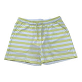 K-Way Bermuda Tinta Unita con Fantasia A Righe per Bambino K4141IW BIANCO/GIALLO K-WAY 