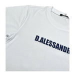 Daniele Alessandrini T-Shirt Girocollo Tinta Unita con Stampa per Bambino 1236M00053 BIANCO DANIELE ALESSANDRINI 