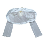 Piccola Doll Coprispalle Tinta Unita Velato per Bambina CS2071B BIANCO PICCOLA DOLL 