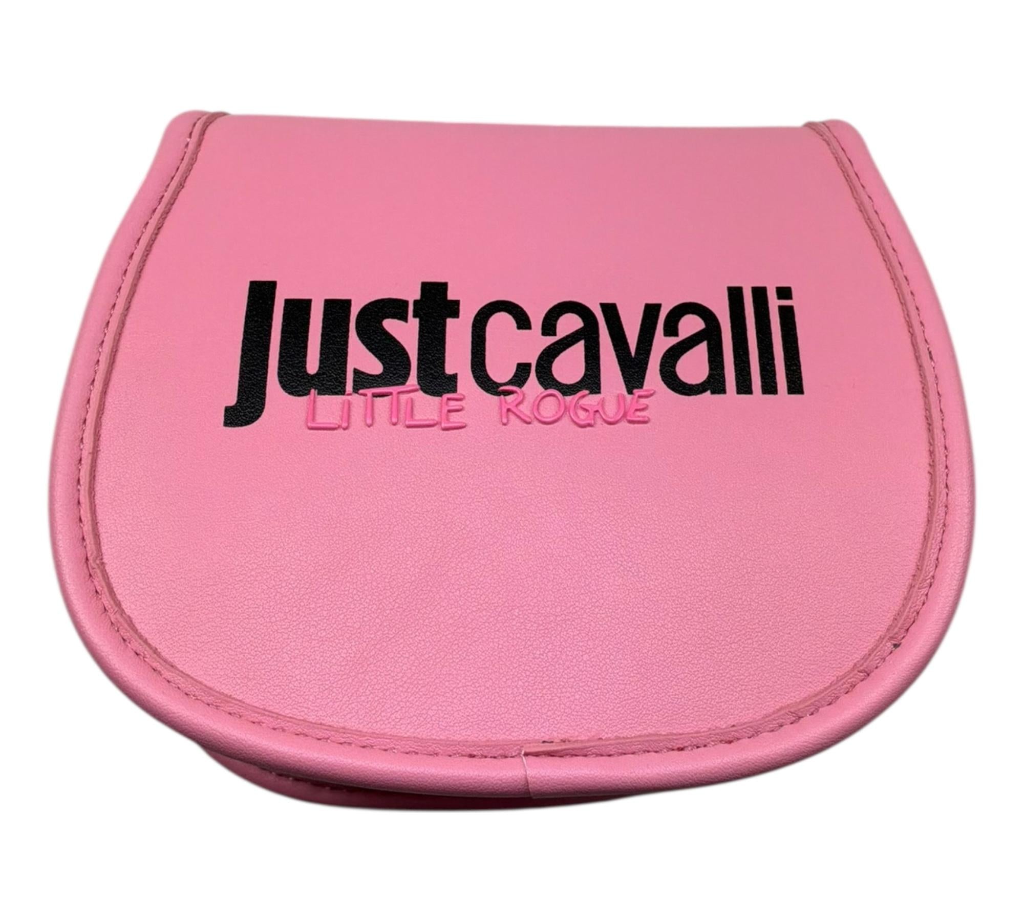Just Cavalli Borsa Tinta Unita con Logo E con Tracolla per Bambina JGP26189BO ROSA JUST CAVALLI 