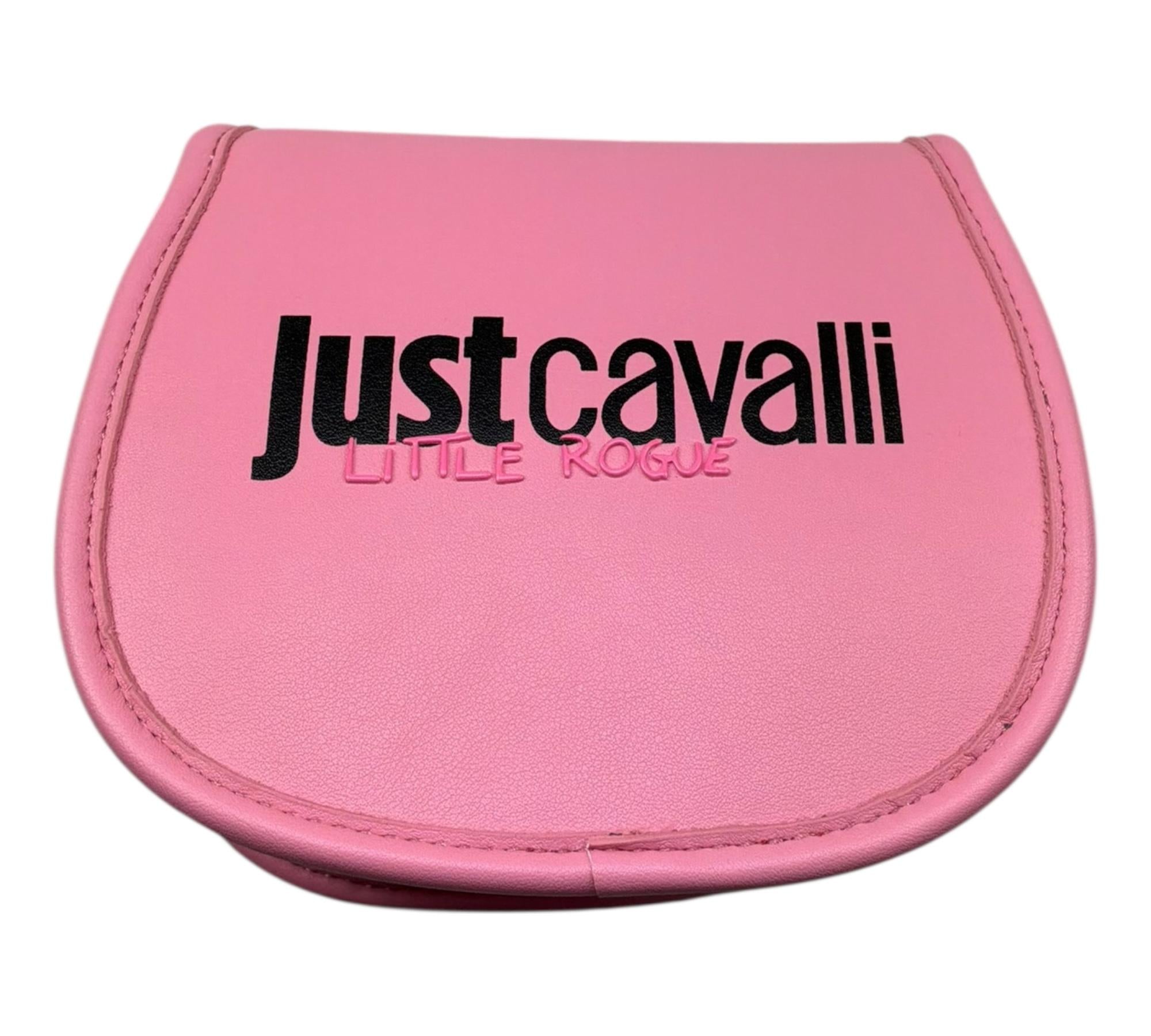 Just Cavalli Borsa Tinta Unita con Logo E con Tracolla per Bambina JGP26189BO ROSA JUST CAVALLI 