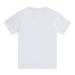 Sundek T-Shirt Girocollo Tinta Unita con Stampa per Bambino B699TEJ787M BIANCO SUNDEK 