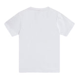 Sundek T-Shirt Girocollo Tinta Unita con Stampa per Bambino B699TEJ787M BIANCO SUNDEK 