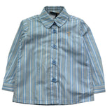 Trussardi Camicia Manica Lunga Tinta Unita per Neonato TIP26107CA AZZURRO TRUSSARDI 